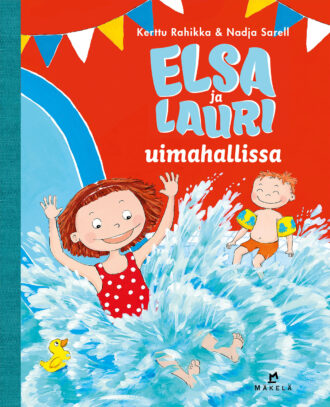 Elsa ja Lauri uimahallissa