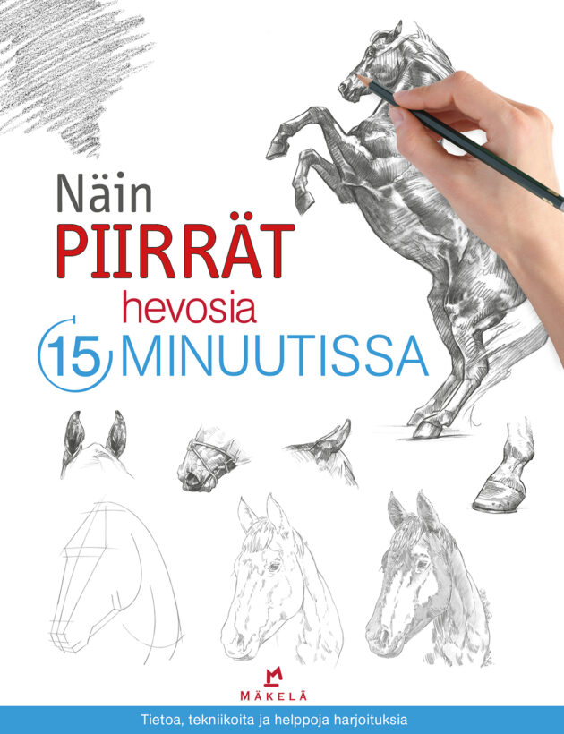 Näin piirrät hevosia 15 minuutissa