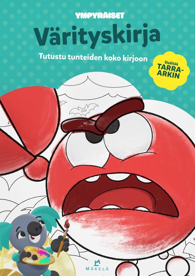 Ympyräiset Värityskirja
