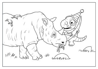 Hirmuliskojengi värityskuvat