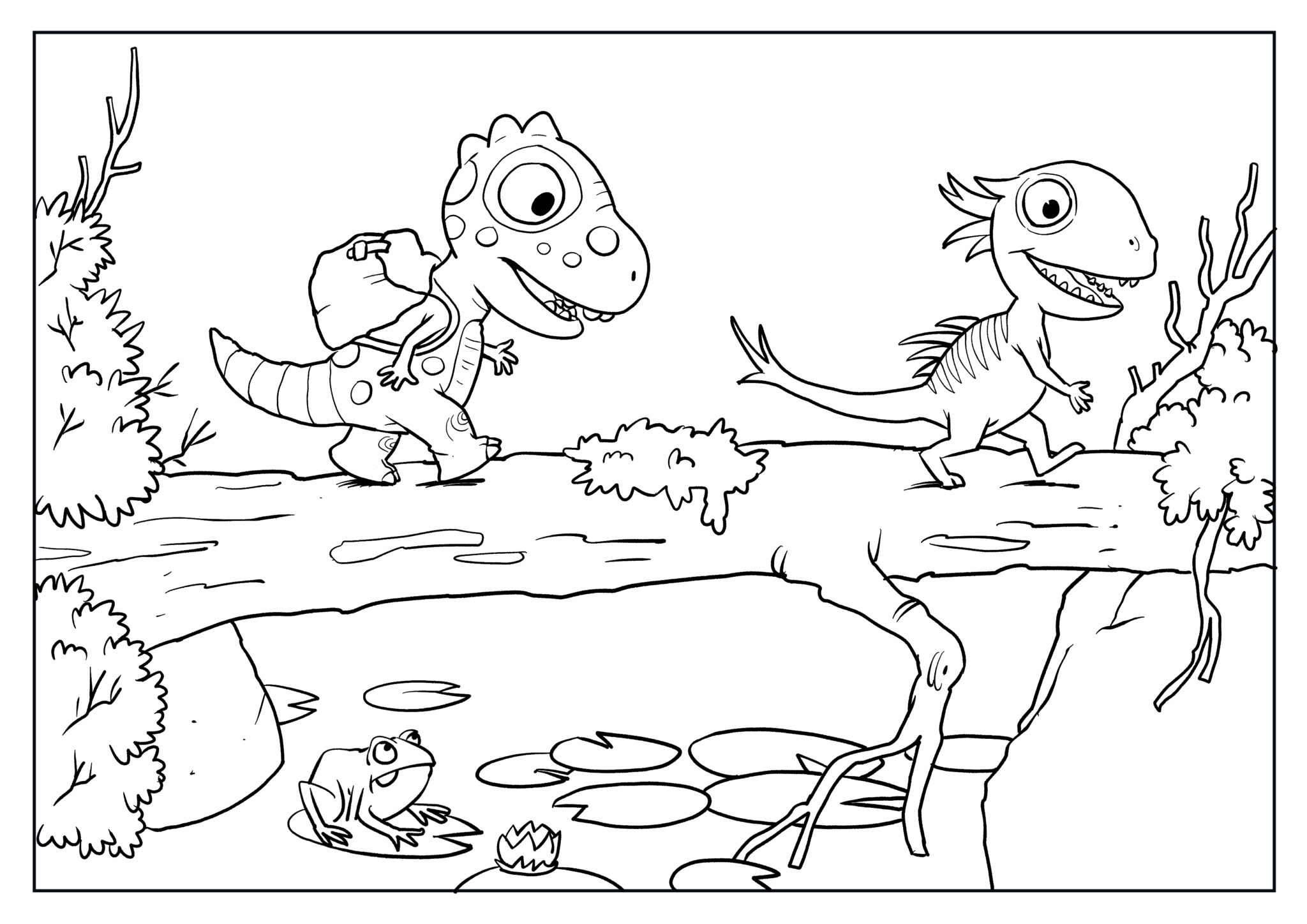 Hirmuliskojengi värityskuvat - Image 4