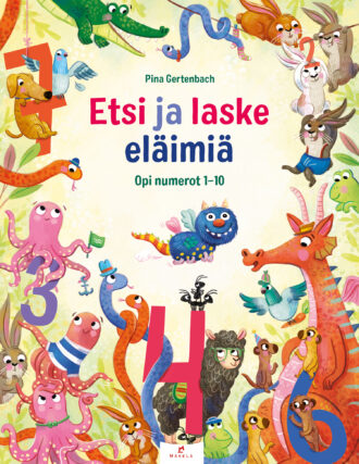 Etsi ja laske eläimiä. Opi numerot 1–10