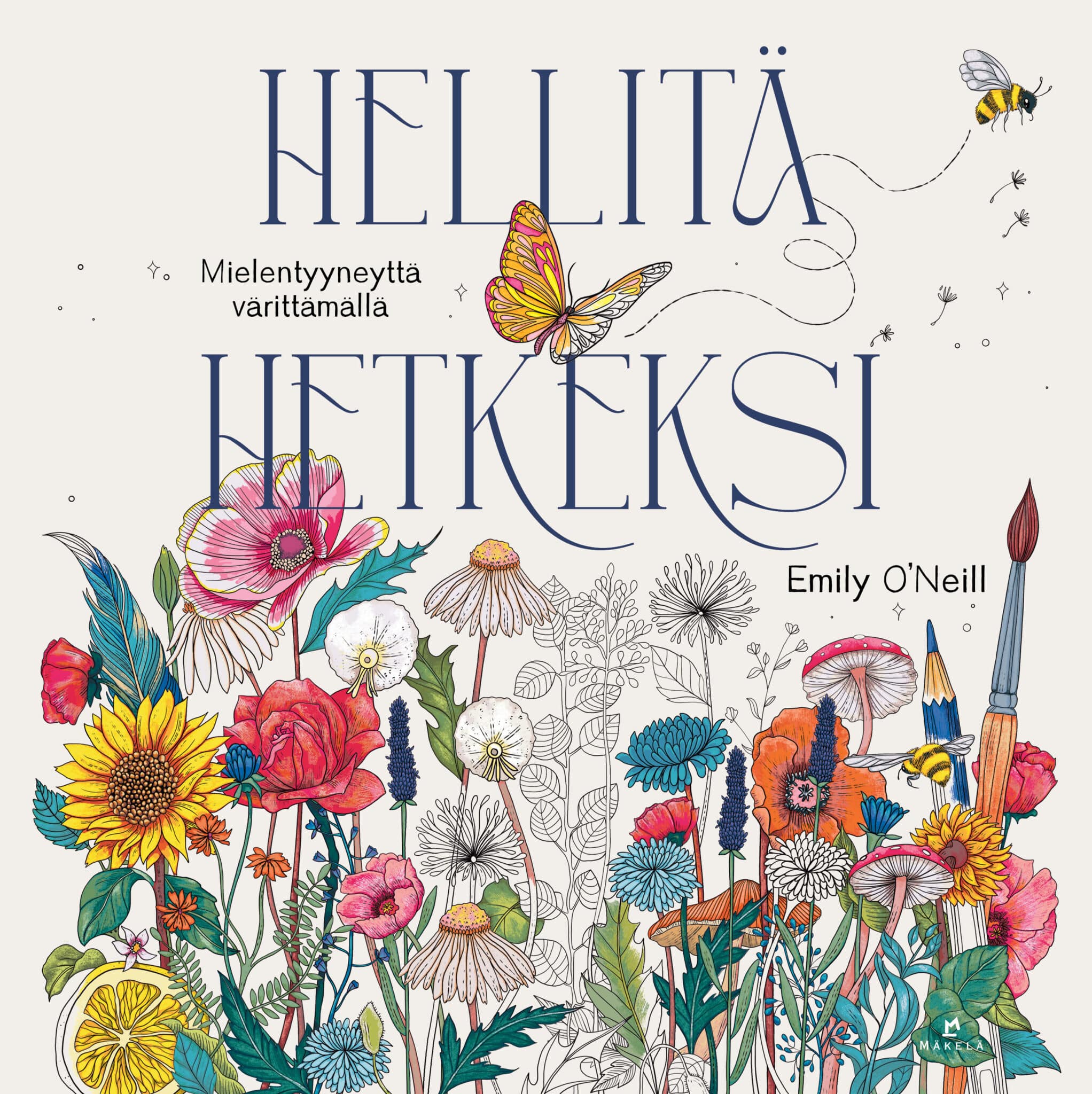 Hellitä hetkeksi – Mielentyyneyttä värittämällä