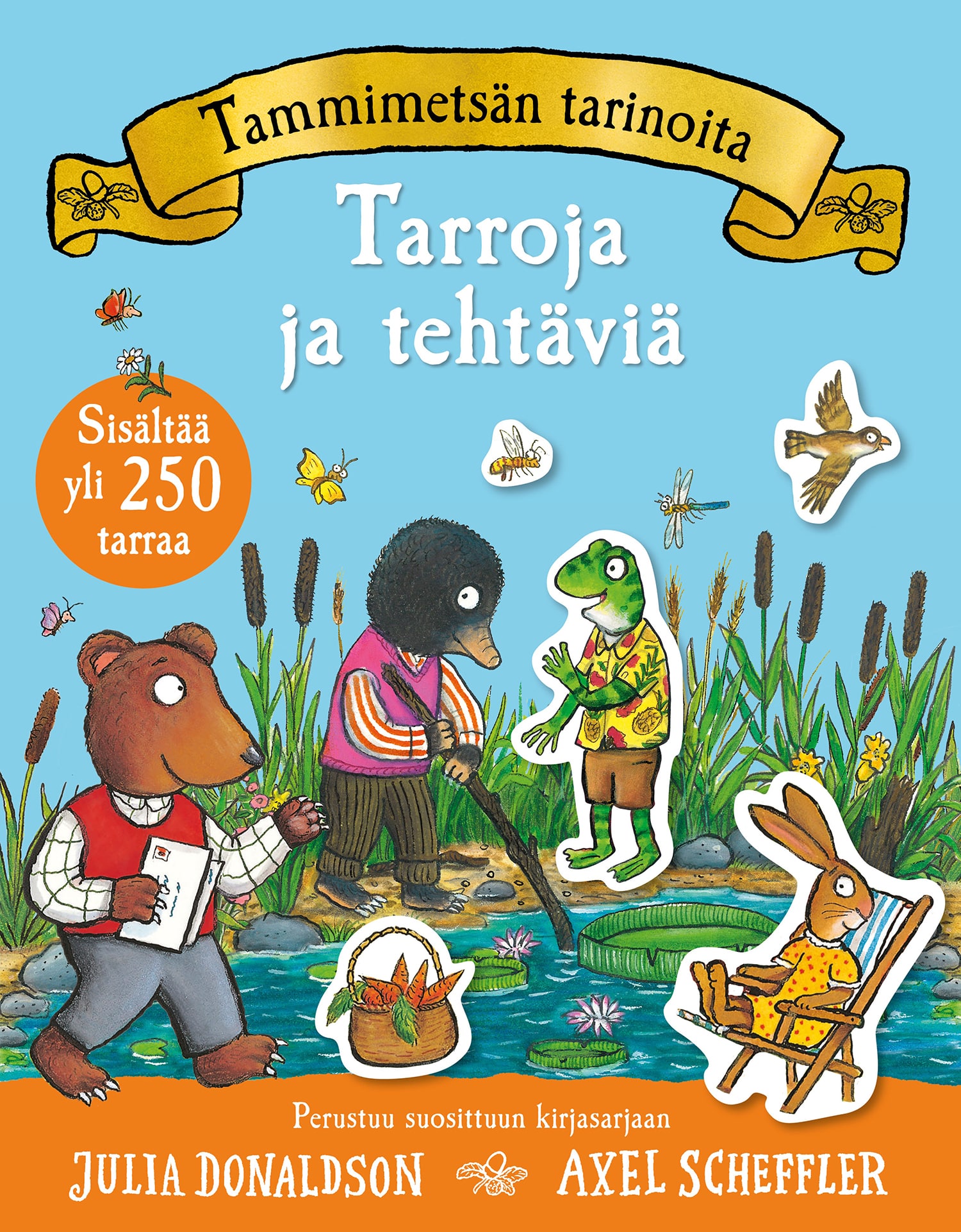 Tammimetsän tarinoita: Tarroja ja tehtäviä